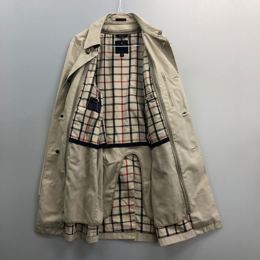 【Brooks Brothers】ブルックスブラザーズ コート ライナー付き ベージュ メンズ サイズ36S