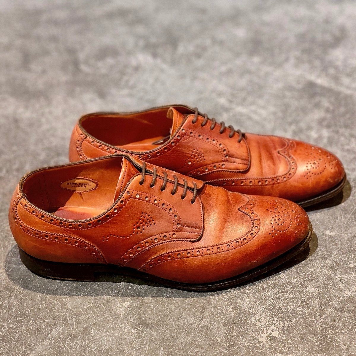 エドワードグリーン マルバーン 9E 202ラスト コンビシューズ ブラウン エドワードグリーン マルバーン 9E 202ラスト コンビシューズ