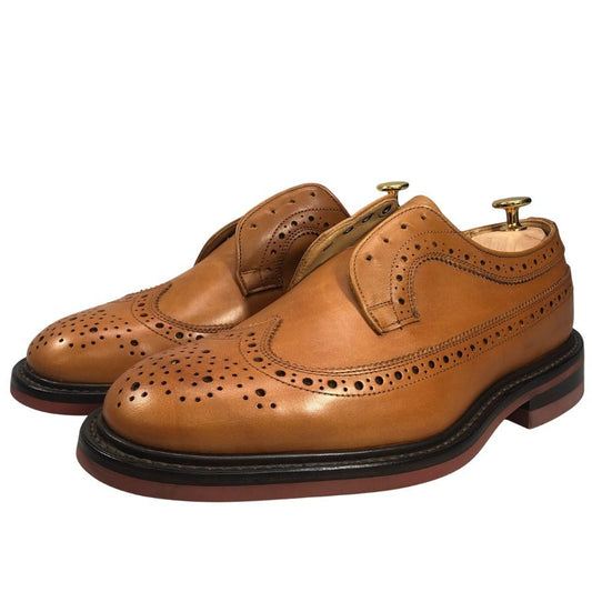 【オンライン限定】【Tricker`s】トリッカーズ レザーシューズ リチャード ウィングチップ ブラウン系 G5164 メンズ サイズ7.5 RICHARD
