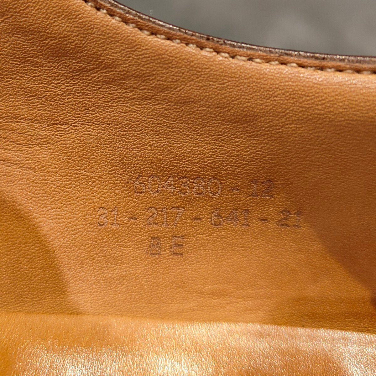 美品【J.M.WESTON】ジェイエムウエストン 641 ゴルフ Uチップ ボックスカーフ ダークブラウン サイズ UK8E 31ラスト 参考定価￥187,000-