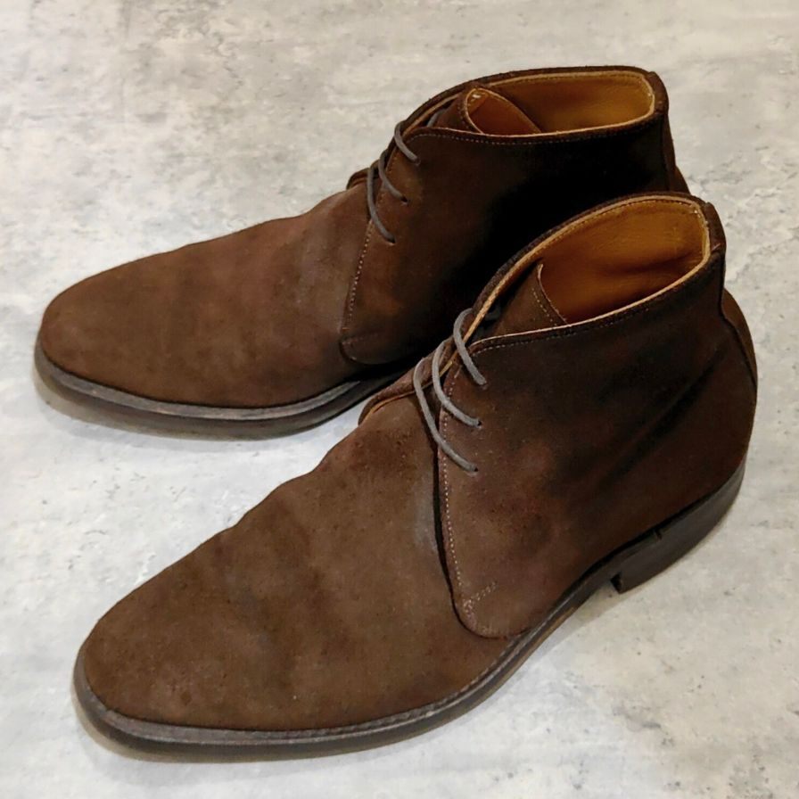 【JOSEPH CHEANEY】ジョセフチーニー チャッカブーツ ユナイテッドアローズ別注 スエード ブラウン サイズUK6想定