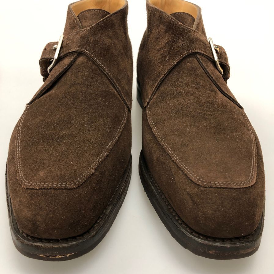 【JOHN LOBB】ジョンロブ 1306 ブーツ スエード ブラウン（茶系） サイズ 5E ラスト