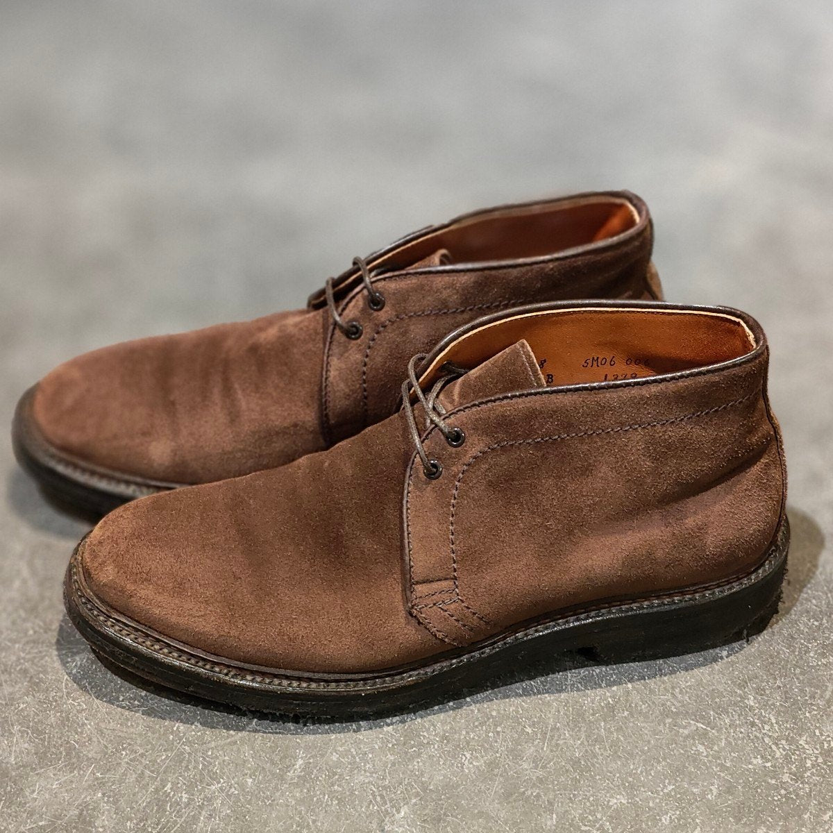 美品【ALDEN】オールデン 1379 チャッカブーツ スエード ブラウン