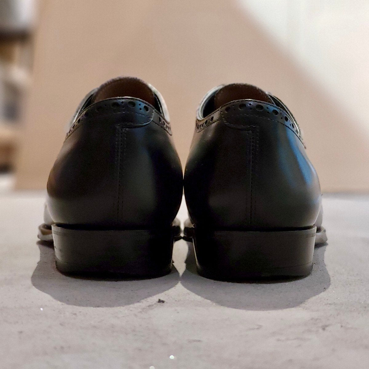 極美品【JOEWORKS】ジョーワークス セミブローグ パターンオーダー