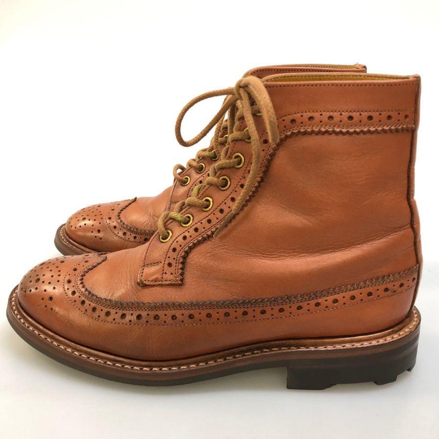 【Tricker`s】トリッカーズ 7309 モールトン ブーツ レザー ブラウン（茶系） サイズ 6.5 ラスト
