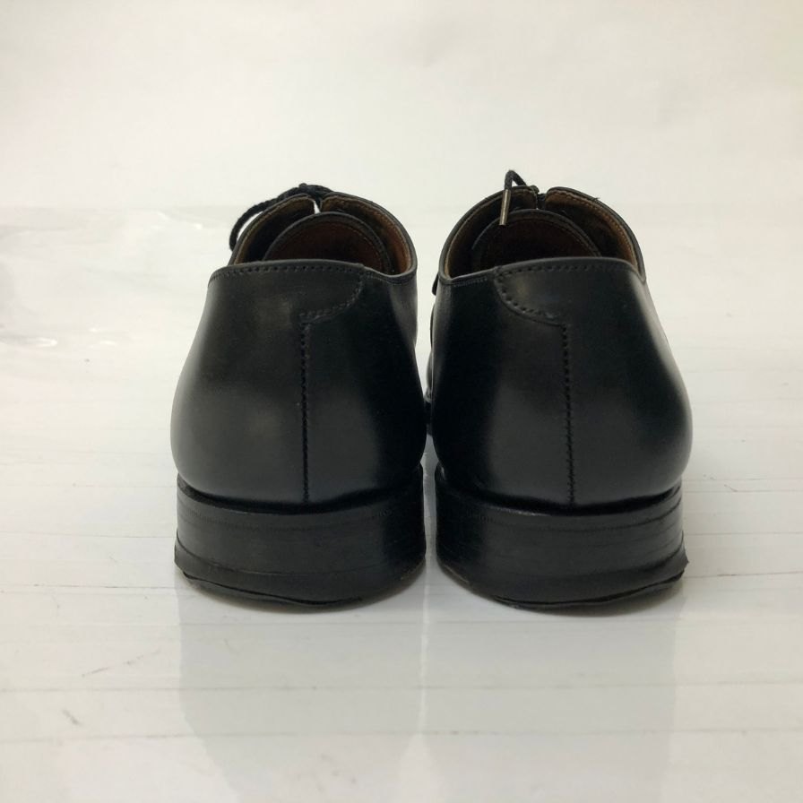 【CROCKETT&JONES】クロケット&ジョーンズ 27742A コノート ストレートチップ カーフ ブラック UK5.5 236ラスト CONNAUGHT