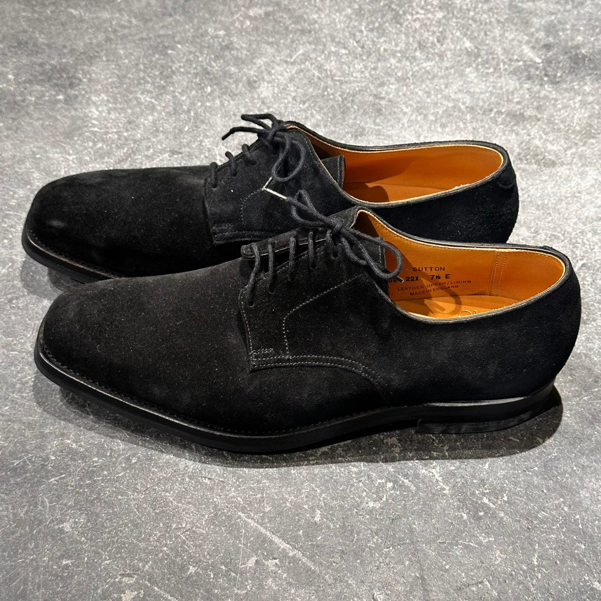 未使用品【CROCKETT&JONES】クロケット＆ジョーンズ SUTTON プレーン