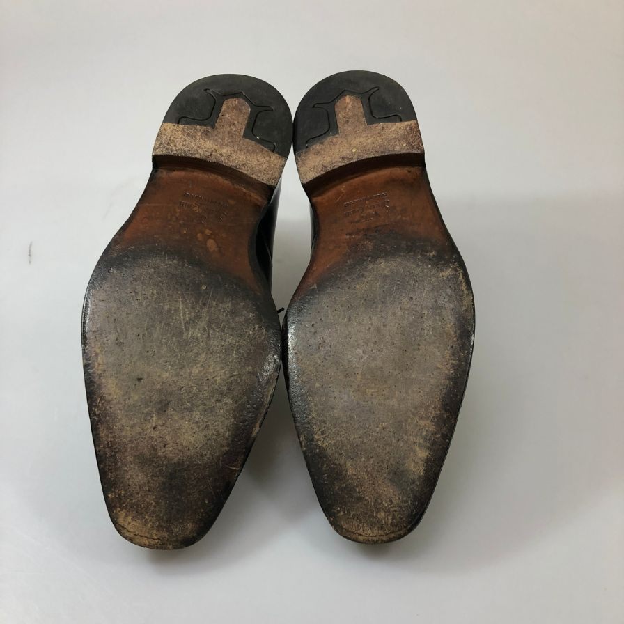 【JOHN LOBB】ジョンロブ プレーントゥ CHELMER チェルマー チゼルトゥ カーフ ブラック サイズUK7E