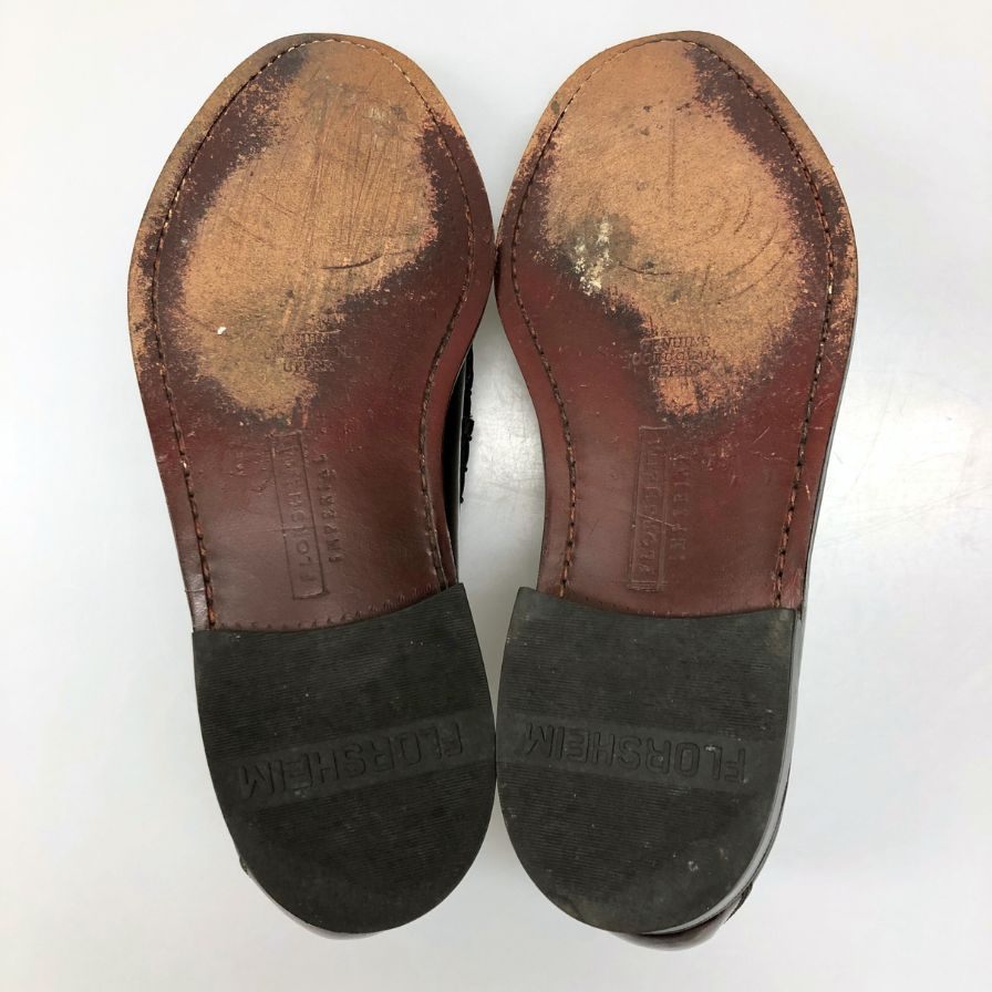 【FLORSHEIM】フローシャイム 78000 ローファー コードバン ブラウン（茶系） サイズ 8E ラスト