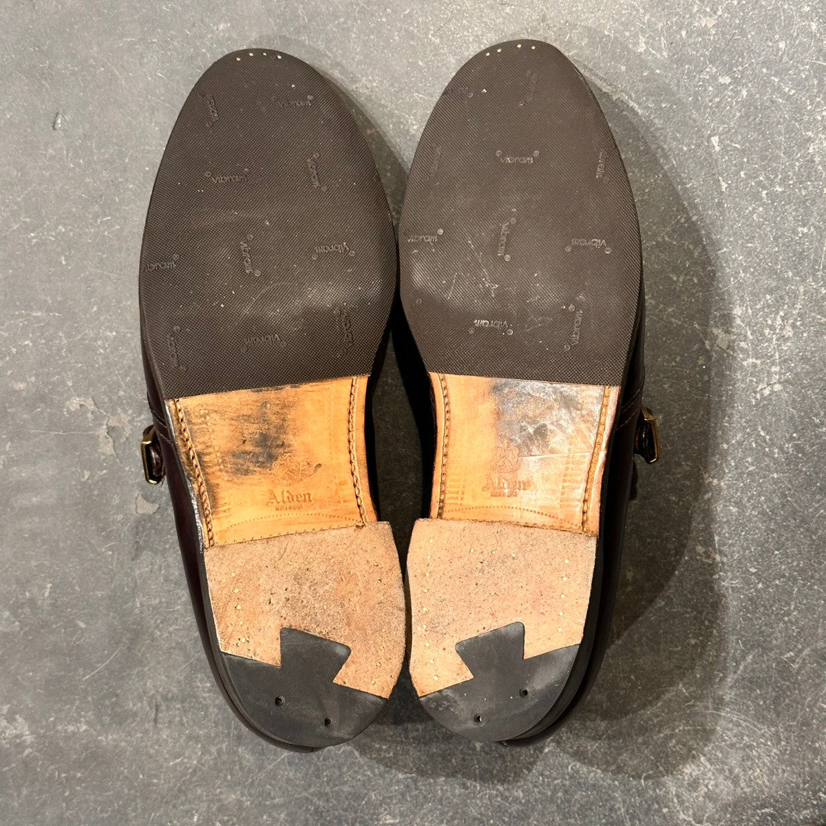 【ALDEN】オールデン 954 シングルモンク コードバン ダークバーガンディ サイズUS10D アバディーンラスト