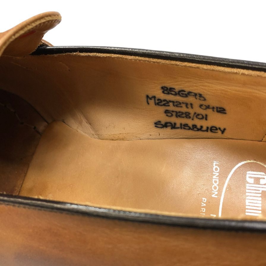【Church's】チャーチ ローファー ソールズベリー ブラウン メンズ サイズ85G SALISBURY