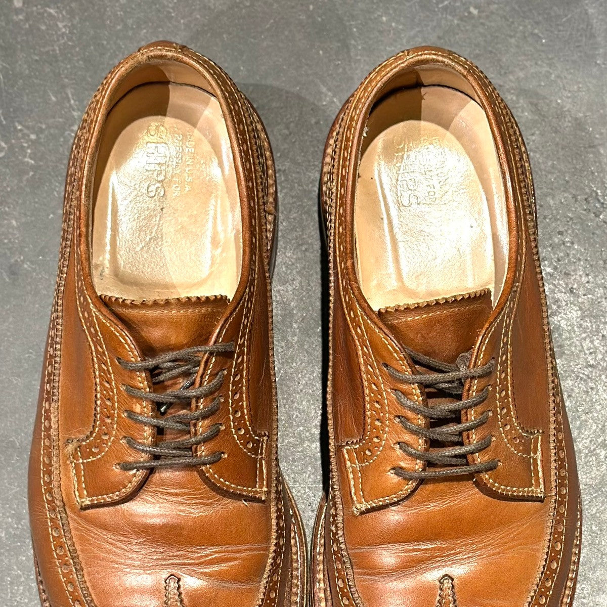 希少【ALDEN】オールデン 97873 ウィングチップ SHIPS別注