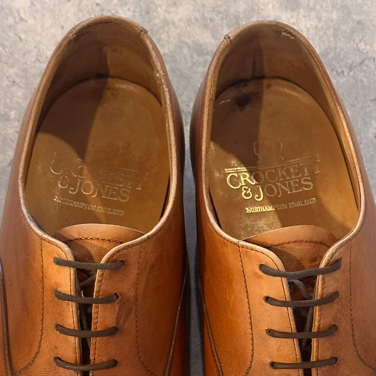 CROCKETT&JONES】クロケット&ジョーンズ ストレートチップ コノート