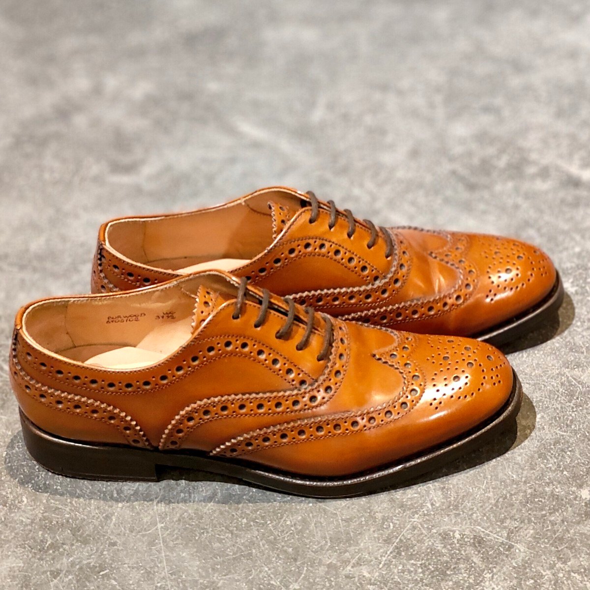 使用数回【Church's】チャーチ バーウッド ポリッシュドバインダー