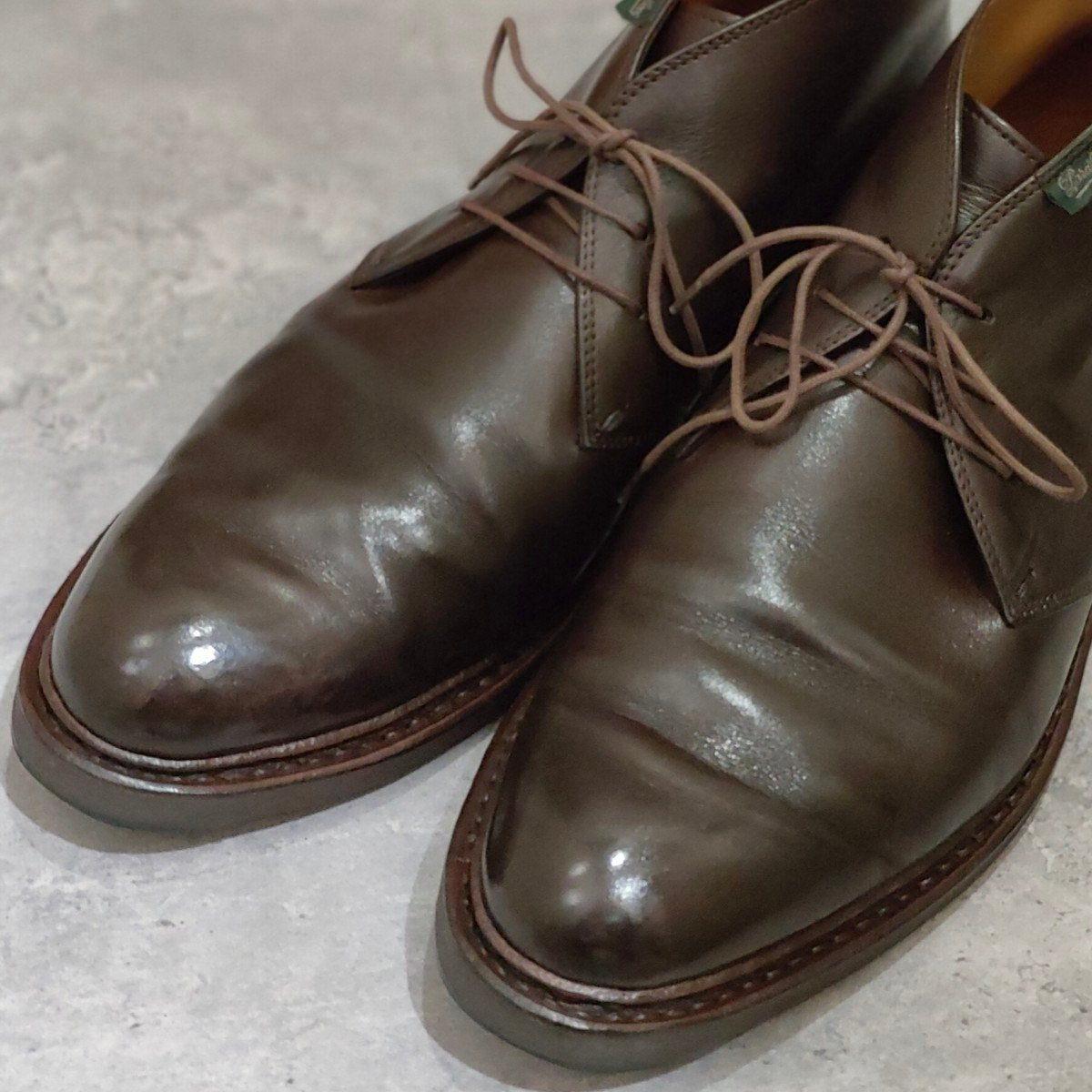 PARABOOT】パラブーツ ルーリー チャッカブーツ リスレザー カフェ