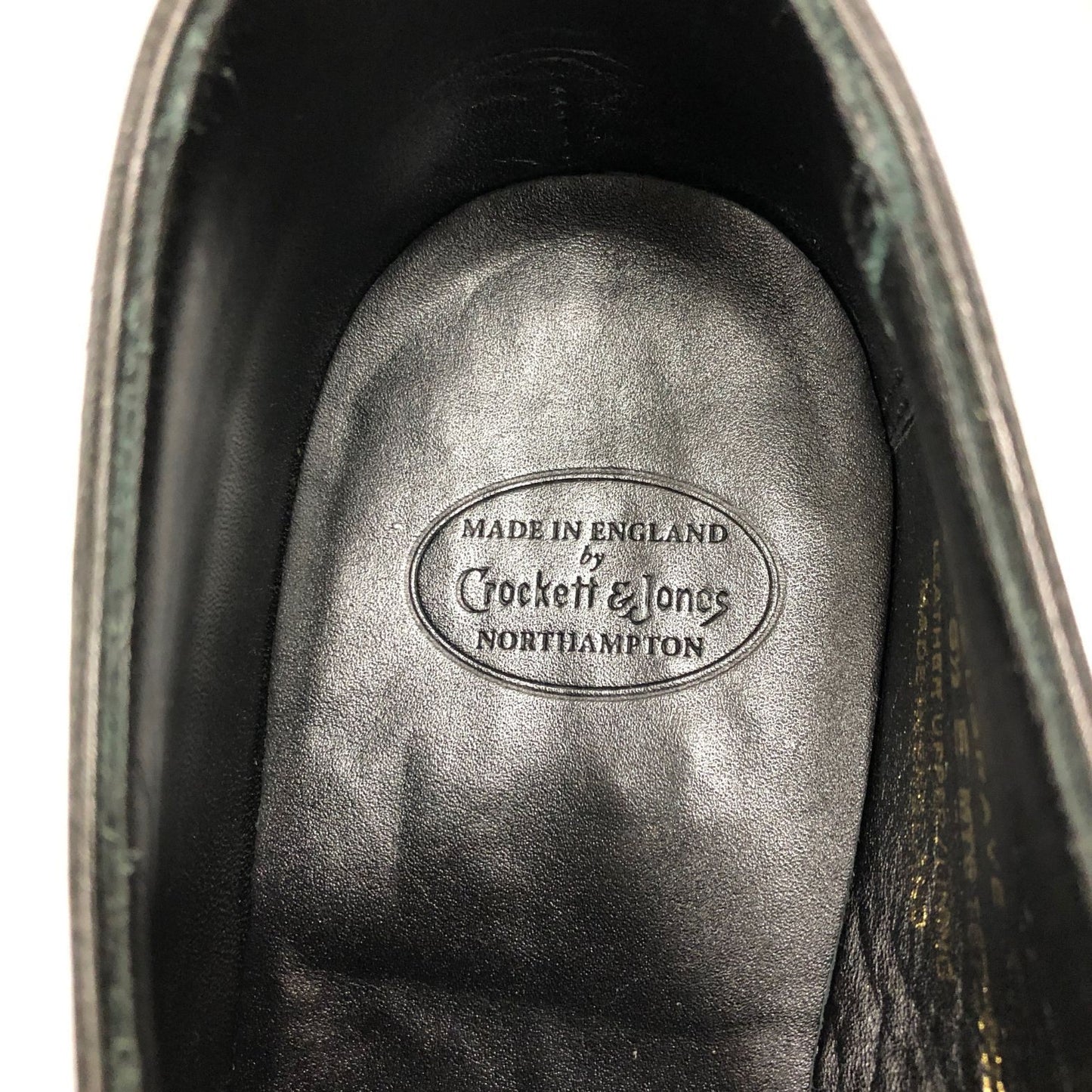 【CROCKETT&JONES】クロケット&ジョーンズ  ビジネスシューズ ストレートチップ ブラック（黒） サイズ 8.5 ラスト