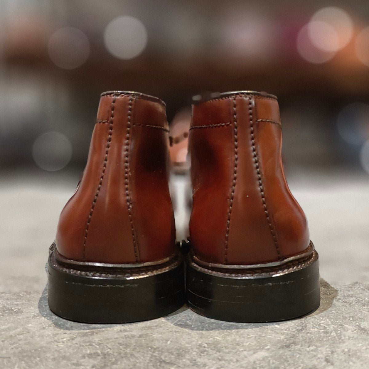 希少 新品未使用【ALDEN】オールデン オールデンショップサンフランシスコ別注 1358 チャッカブーツ コードバン マホガニー サイズ US6.5D バリーラスト