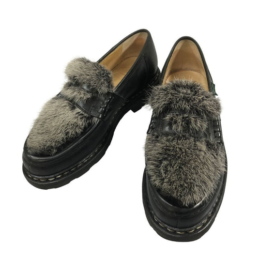 【PARABOOT】パラブーツ ランス ミンクファー F59687 ブラック メンズ  サイズ UK6