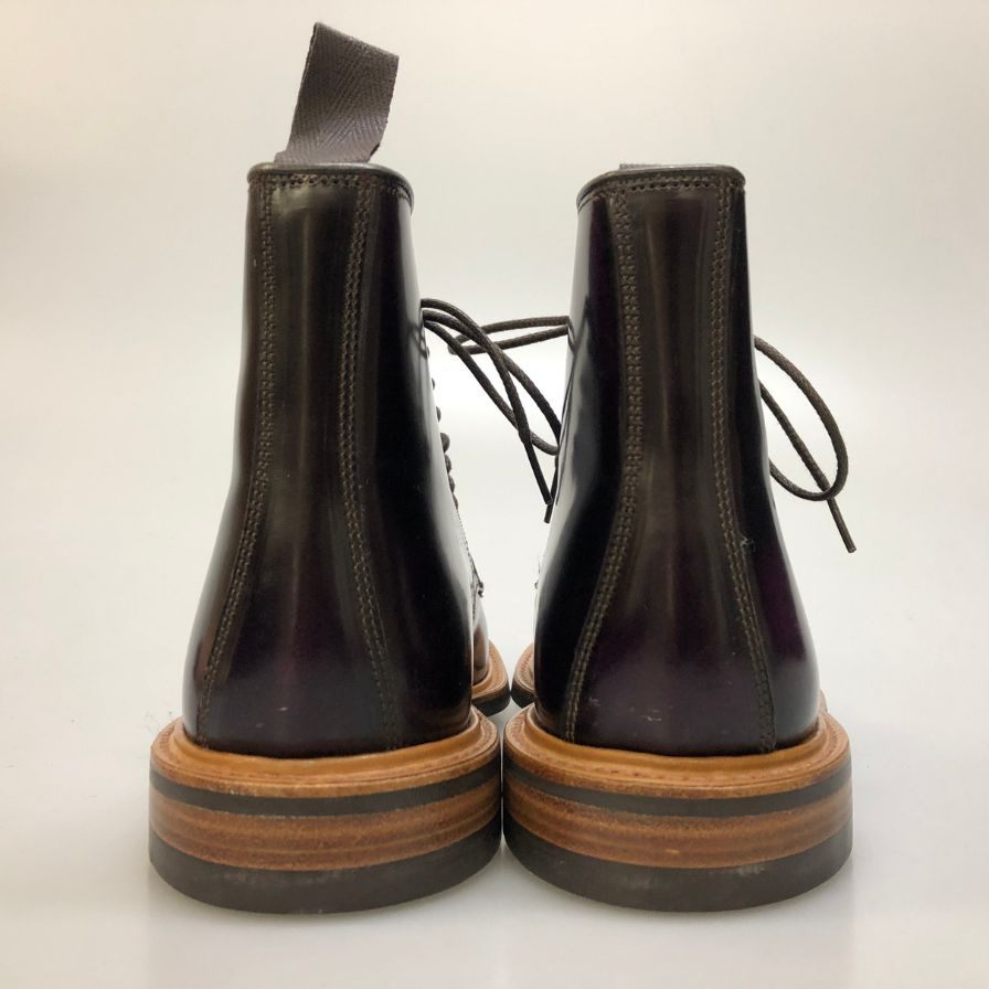 【Tricker’ｓ】トリッカーズ  ブーツ  パープル（紫） サイズ 7ハーフ-5 ラスト
