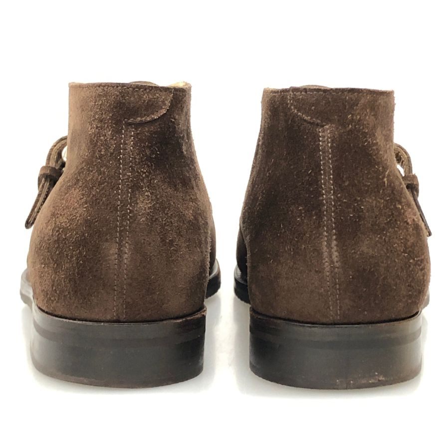 【JOHN LOBB】ジョンロブ 1306 ブーツ スエード ブラウン（茶系） サイズ 5E ラスト