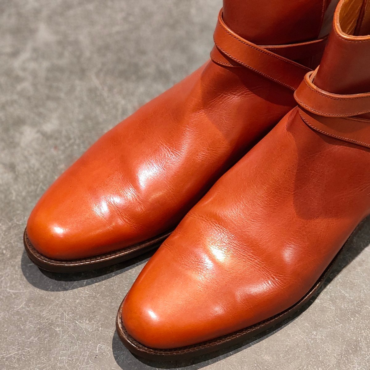美品【GRENSON】グレンソン ジョッパーブーツ カーフ ブラウン サイズUK8E