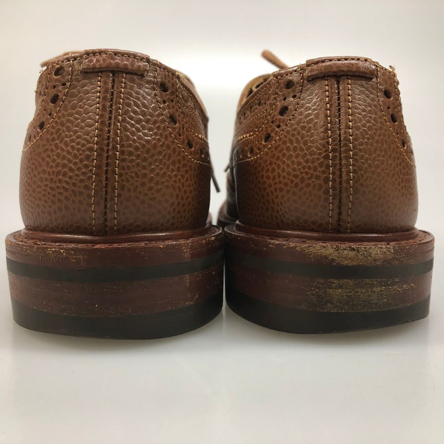 【Tricker's】トリッカーズ  バートン レザーシューズ グレインレザー ブラウン（茶系） サイズ 6.5 ラスト