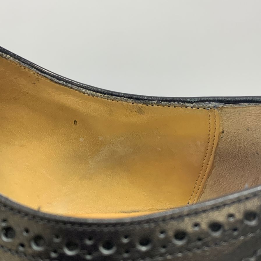 【Lloyd Footwear】ロイドフットウェア レースアップシューズ ストレートチップ カーフレザー 2827ER01 メンズ ブラック サイズ8