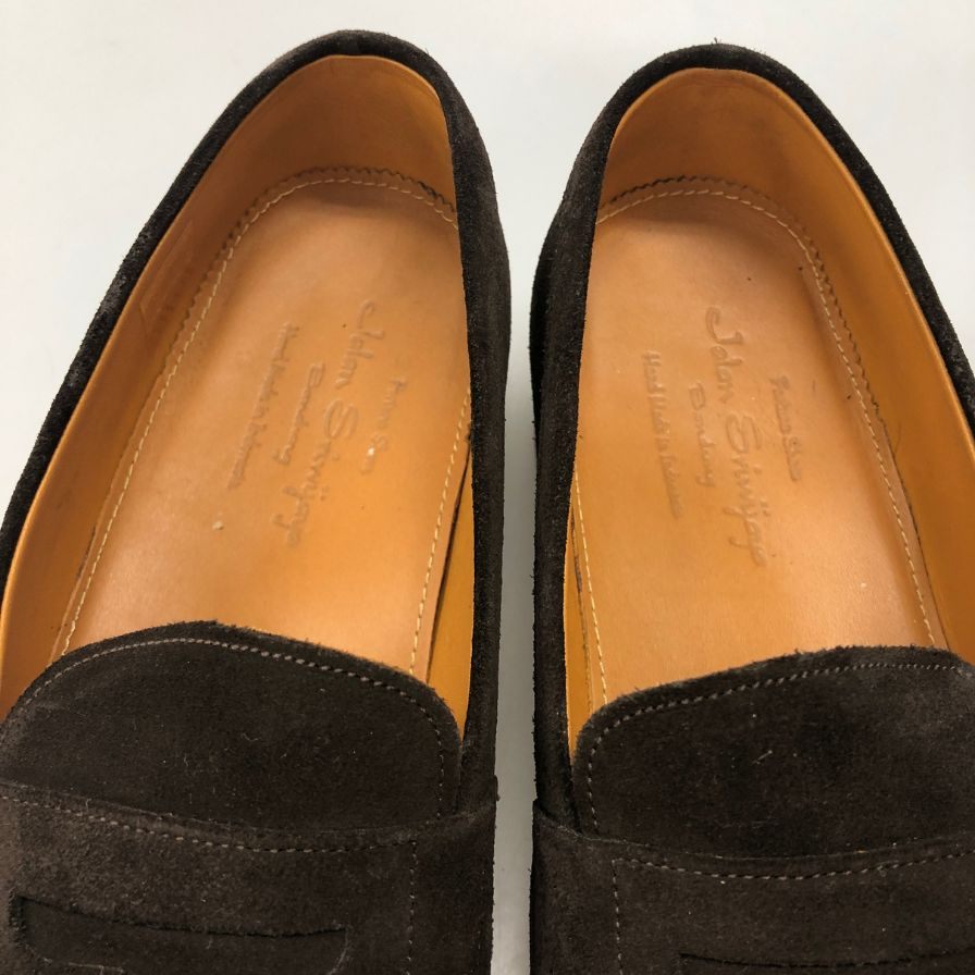 【Jalan Sriwijaya】ジャランスリウァヤ 98589 ローファー カーフ ブラウン（茶系） サイズ UK6ハーフ ラスト