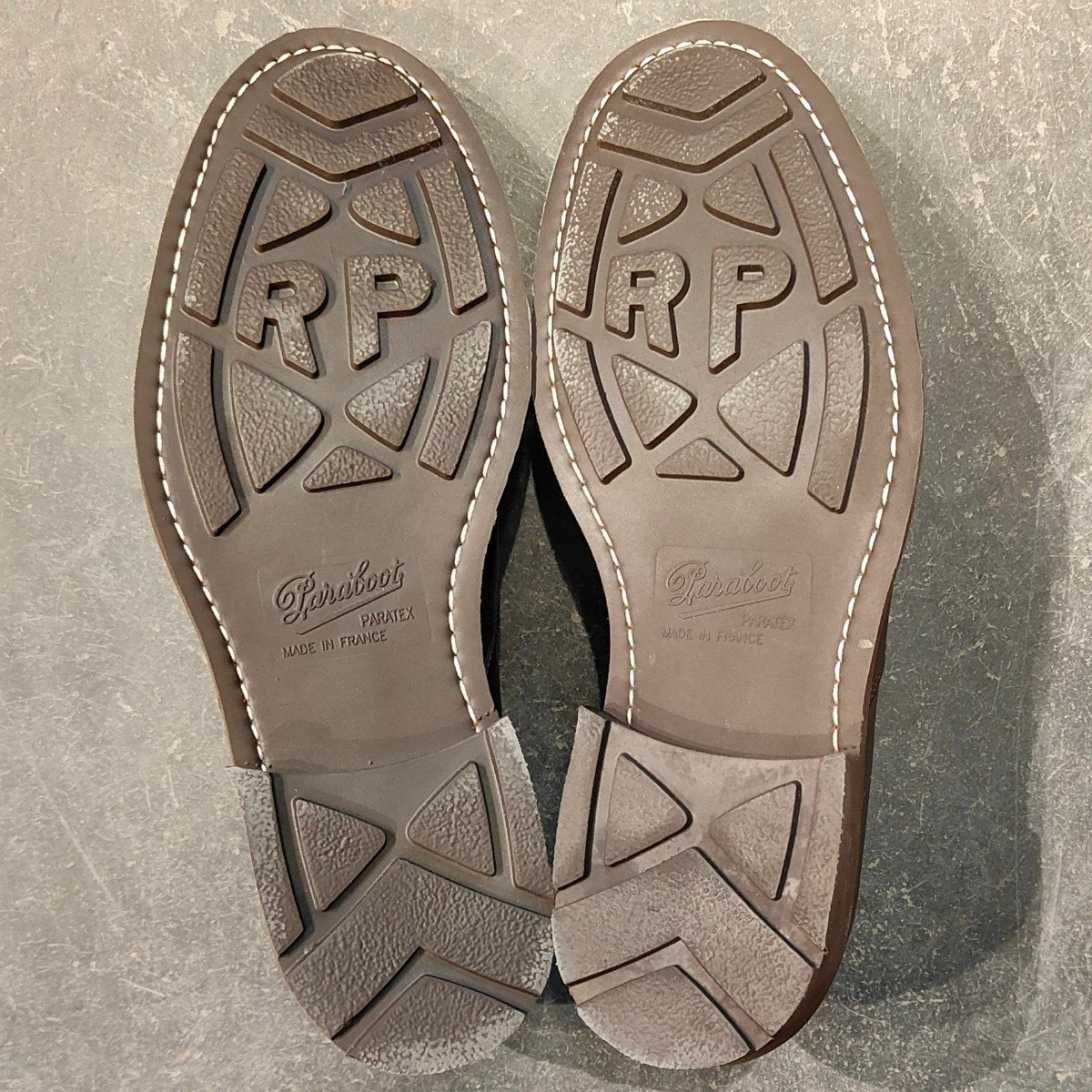 新品未使用【Paraboot】パラブーツ フォトン サイドゴアスリッポン リスレザー カフェ サイズ UK8.5 参考定価￥90,200-