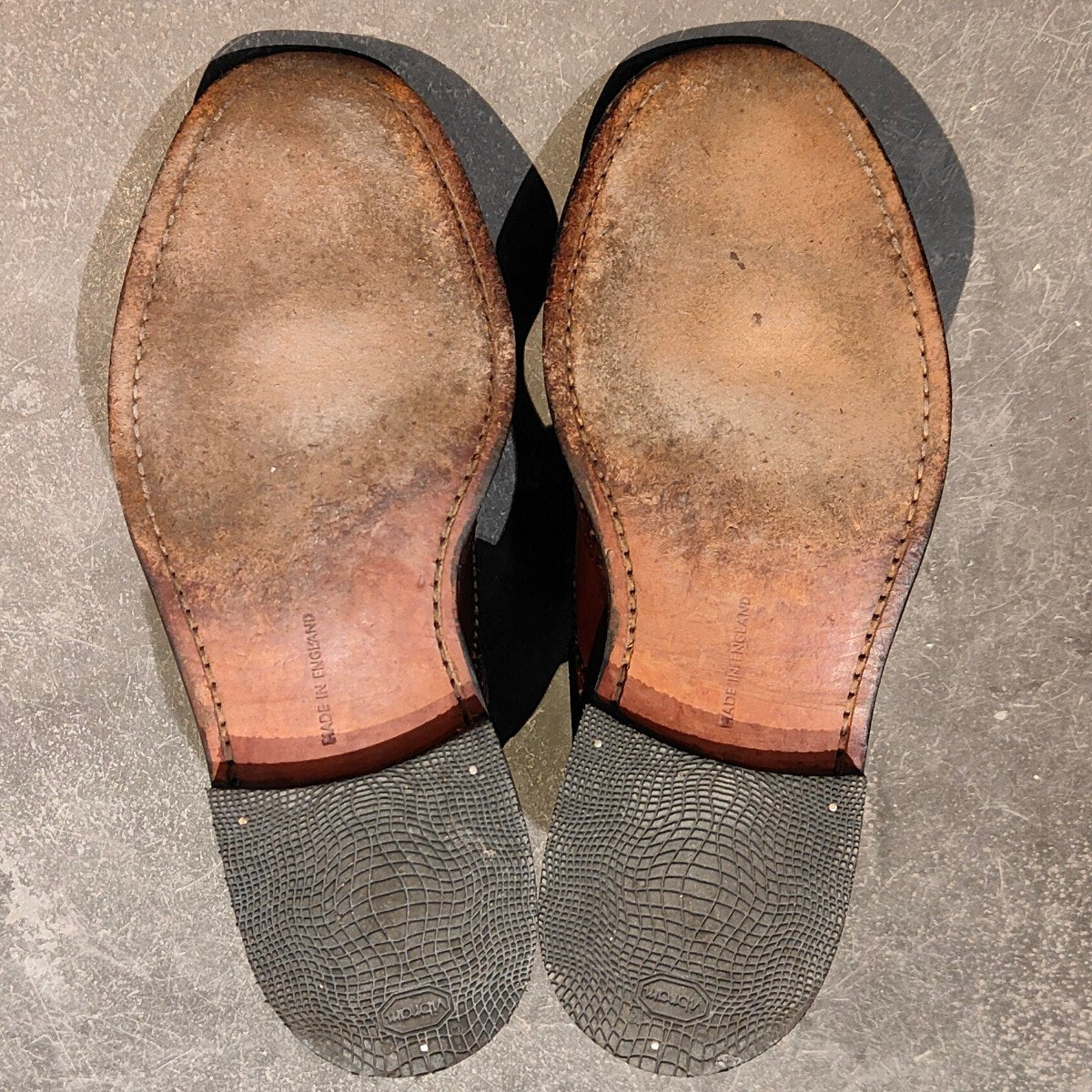 【Tricker`s】トリッカーズ M2508 カントリーブーツ ウイングチップ カーフ ブラウン サイズUK7.5 4497Sラスト