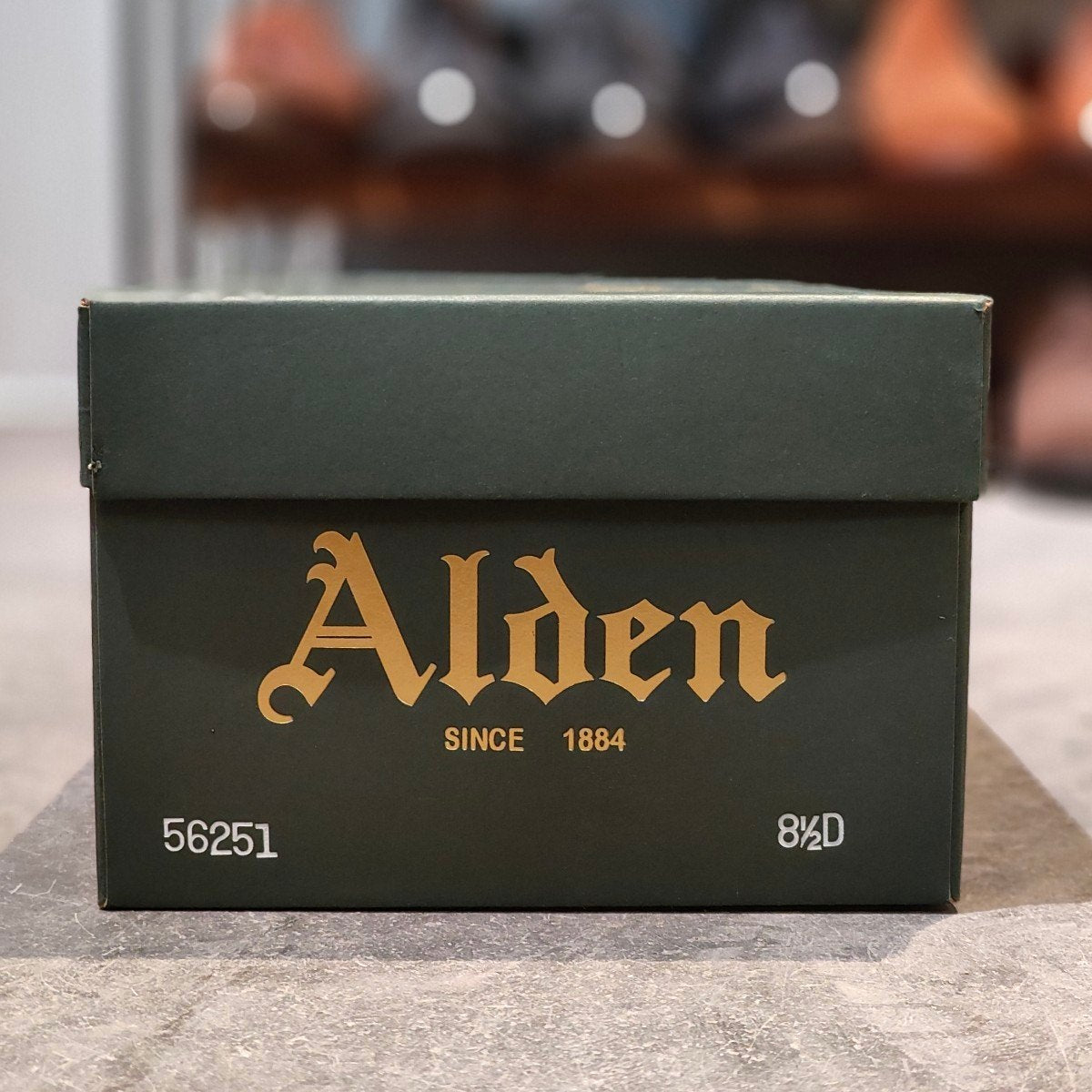 使用数回【ALDEN】オールデン 56251 パンチドキャップトゥ コードバン