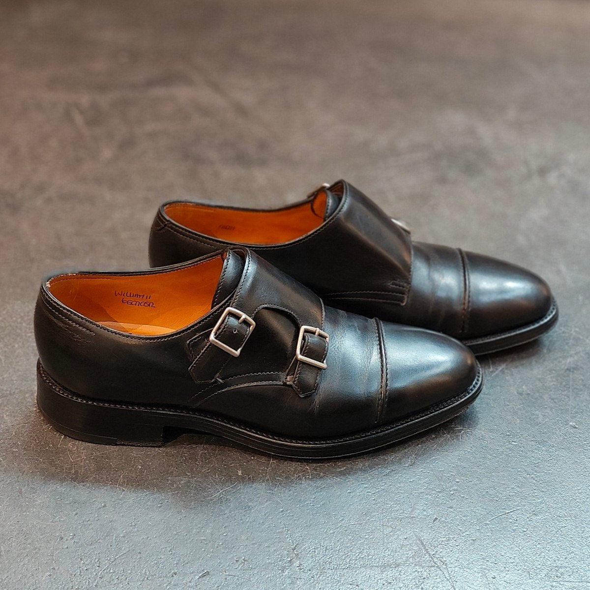 使用数回 【JOHNLOBB】ジョンロブ ウィリアム2 ダブルモンク カーフ ブラック サイズ UK6E 9795Rラスト – LASTLAB