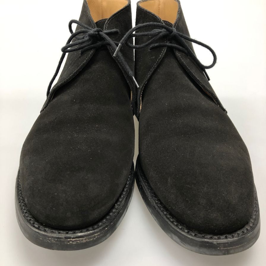 【CROCKETT&JONES】クロケット&ジョーンズ  ブーツ スエード ブラック（黒） サイズ 8.5 ラスト