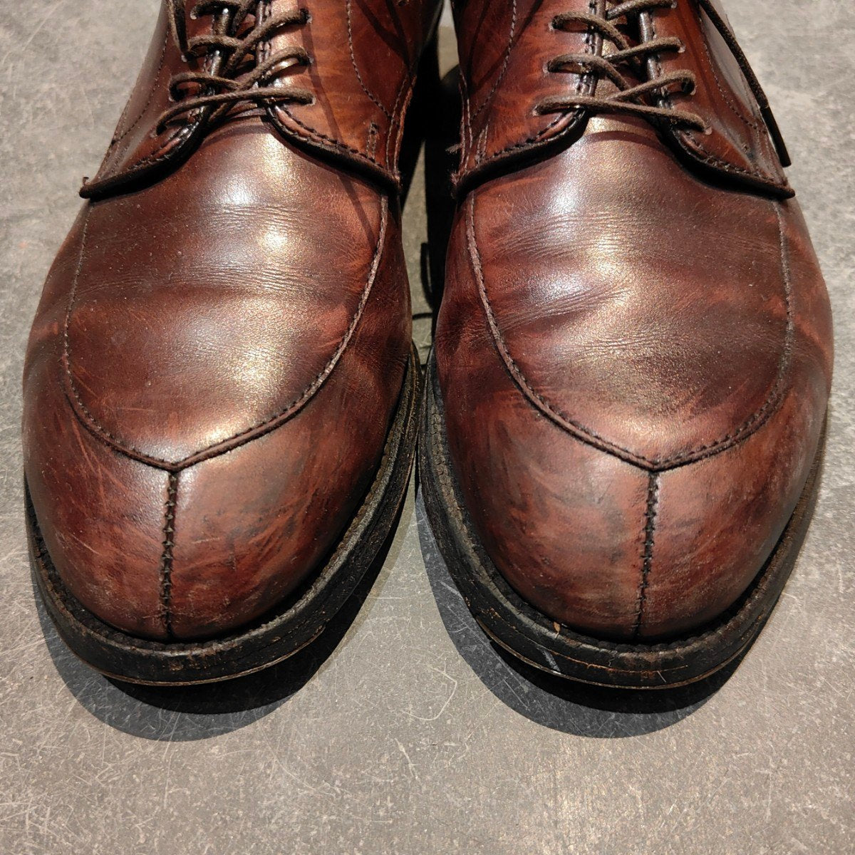 Alden 54441 カーフ　Vチップサイズ8D ALDEN】オールデン 54441 Vチップ カーフ ブラウン サイズUS8.5D