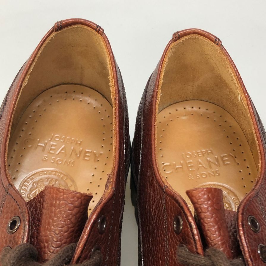 【Joseph Cheaney】ジョセフチーニー  ビジネスシューズ グレインカーフ ブラウン（茶系） サイズ 8.5 ラスト