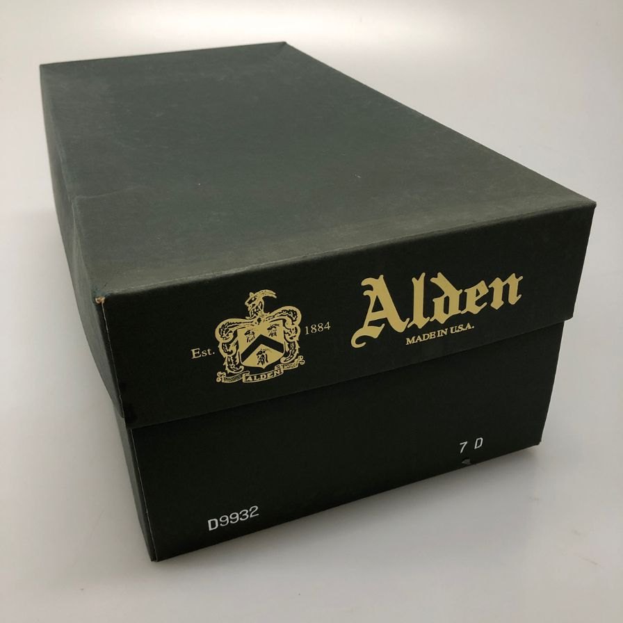 【ALDEN】オールデン 9932 ブーツ コードバン ボルドー サイズ 7 ラスト