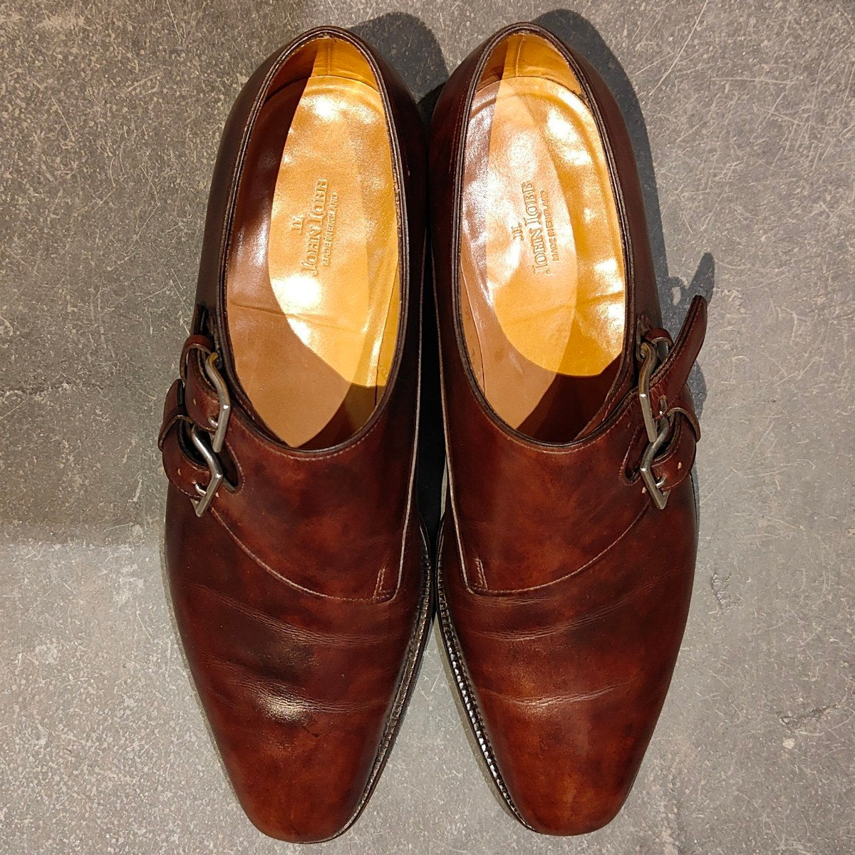 美品【JOHN LOBB】ジョンロブ チャペル ダブルモンク ミュージアム