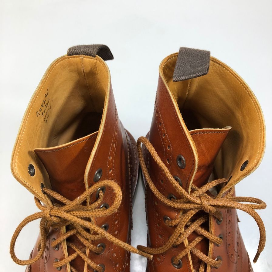 Tricker's】トリッカーズ M5634 レザーブーツ カーフレザー ブラウン
