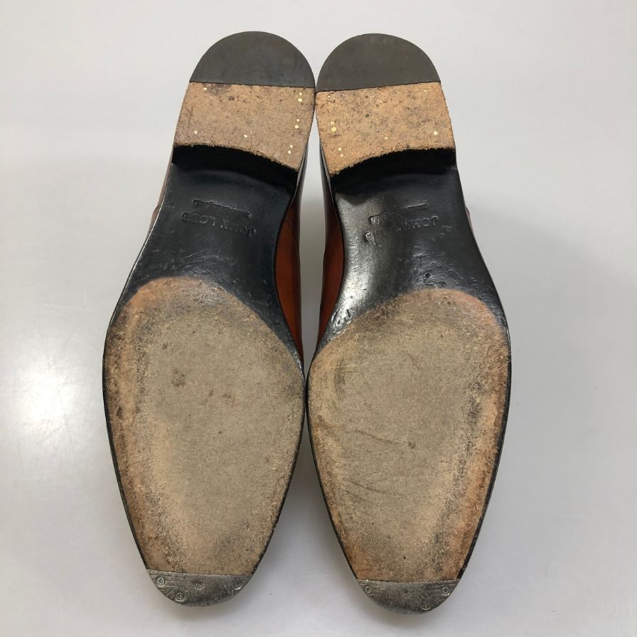 【JOHN LOBB】ジョンロブ  ビジネスシューズ カーフ ブラウン（茶系） サイズ UKE 7000ラスト