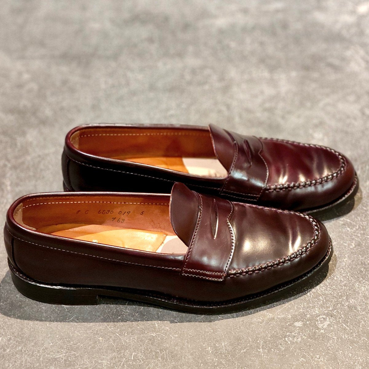 希少 極美品【ALDEN】オールデン×ブルックスブラザーズ 763 ペニー
