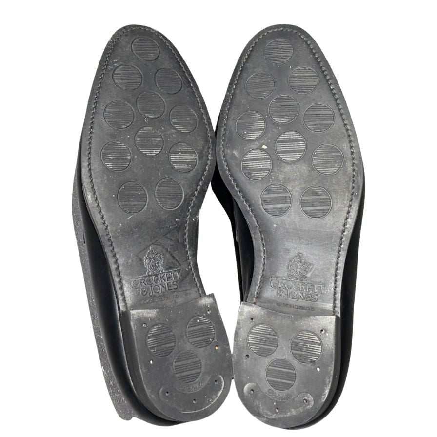 【CROCKETT&JONES】クロケット&ジョーンズ 6414 ローファー  ブラック（黒） サイズ UK9E ラスト