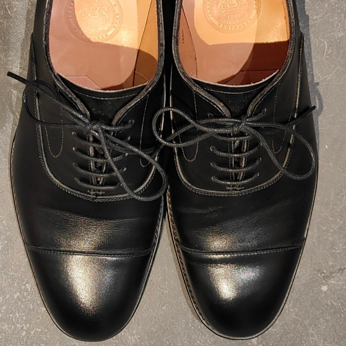 美品【JOSEPH CHEANEY】ジョセフチーニー アルフレッド ストレート