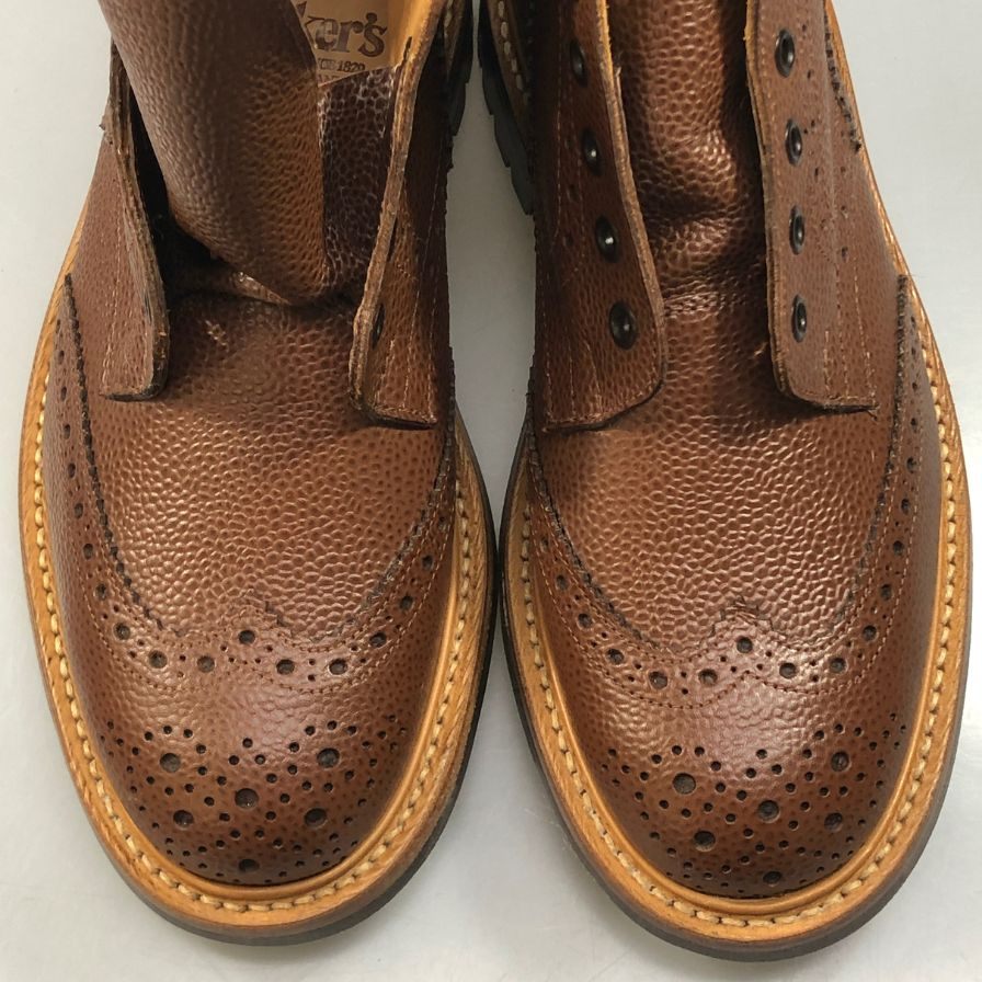 Tricker's】トリッカーズ ストウ カントリーブーツ ウイングチップ