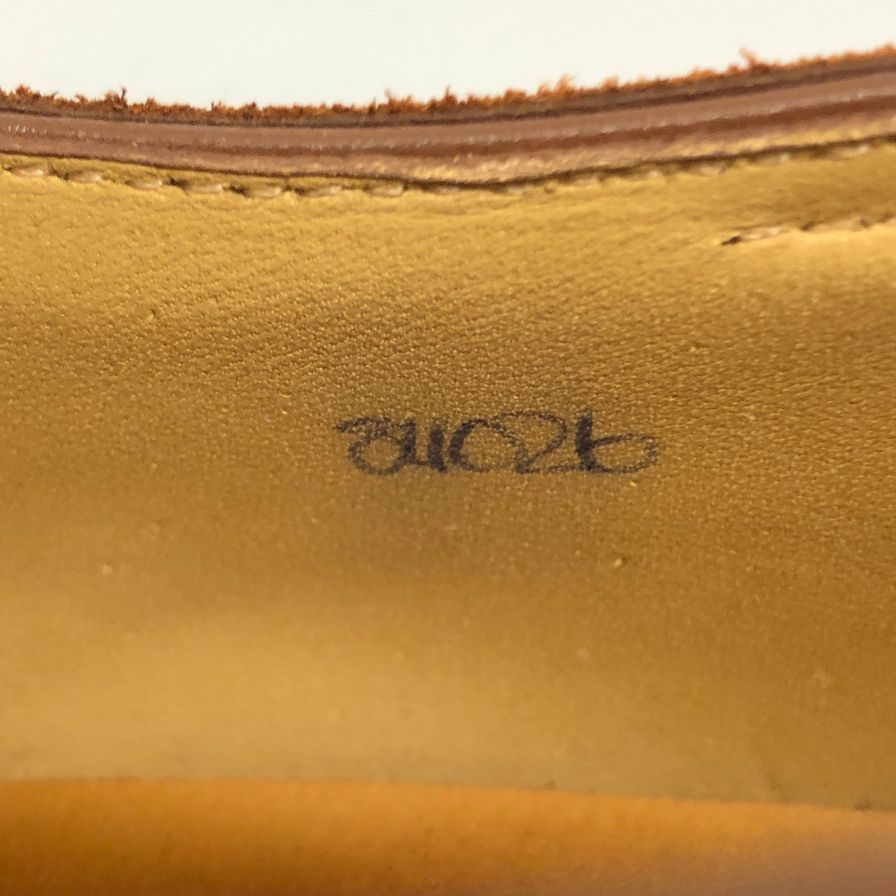 【JOHN LOBB】ジョンロブ レザーシューズ ダブルモンク ウィリアム スエード ブラウン メンズ サイズUK7E 9795ラスト William