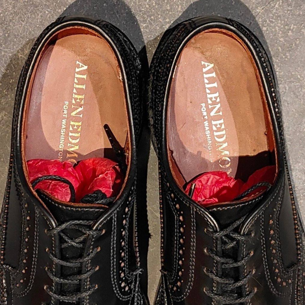 アレンエドモンズ　コードバン　サイズ 6E 極上☆(米)アレンエドモンズ 6E【定価￥167,400-☆コードバン