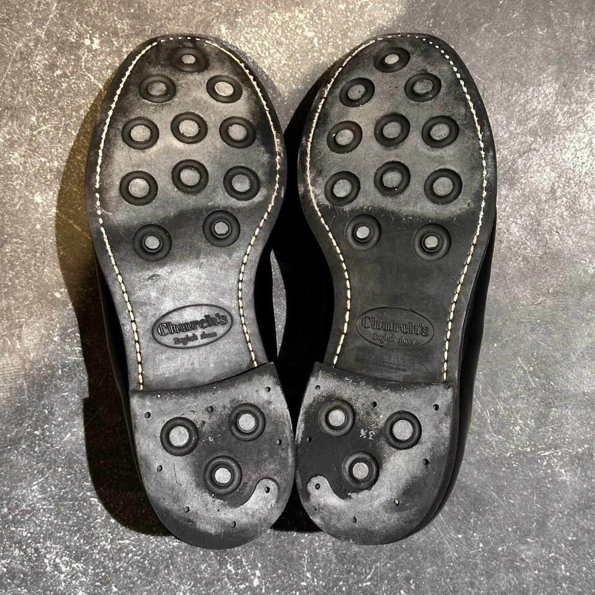 Church's】チャーチ シャノン プレーントゥ ポリッシュドバインダー