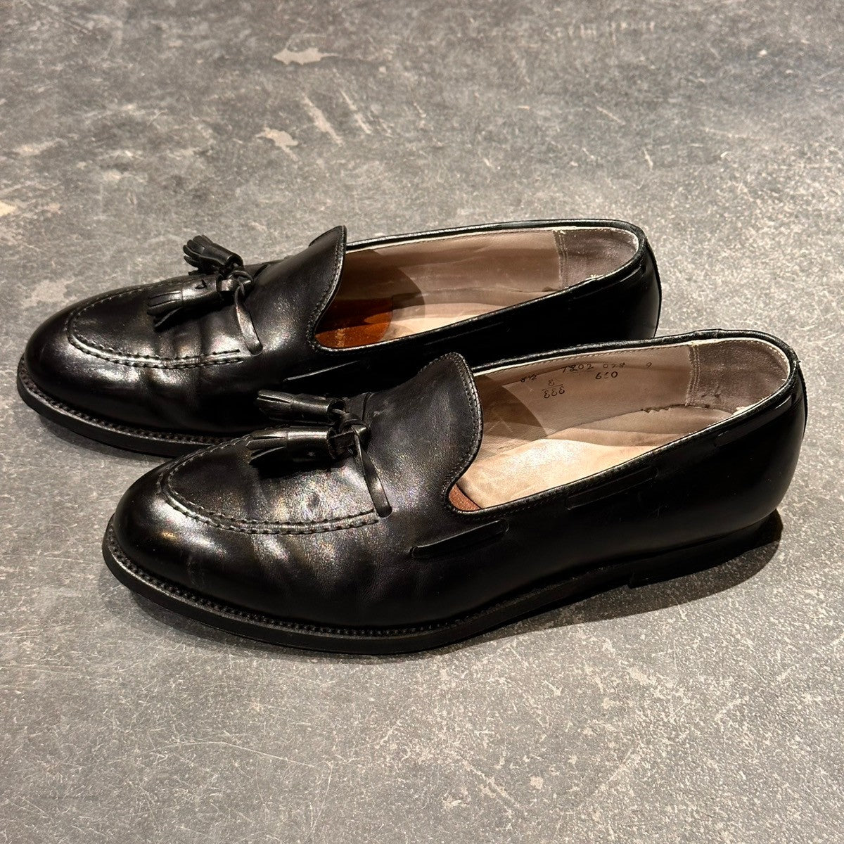 Alden】オールデン 660 タッセルローファー カーフ ブラック サイズUS8