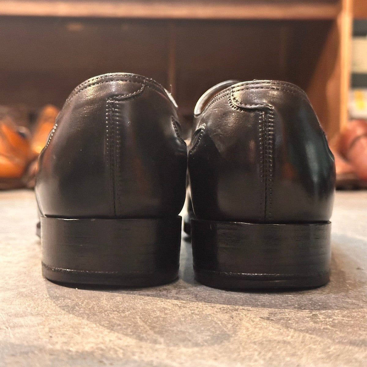 【JOHN LOBB】ジョンロブ スタッフォード ストレートチップ カーフ ブラック サイズUK6D 7000ラスト