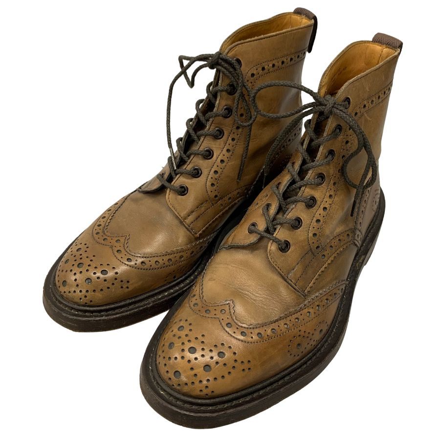 【Tricker's Paul Smith】トリッカーズ ポールスミス M6178 ブーツ  ブラウン（茶系） サイズ 7 ラスト