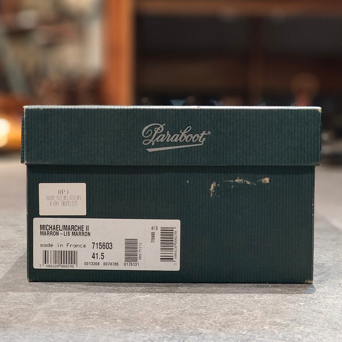 美品【Paraboot】パラブーツ ミカエル チロリアン リスレザー マロン サイズ41.5 参考定価￥94,600-